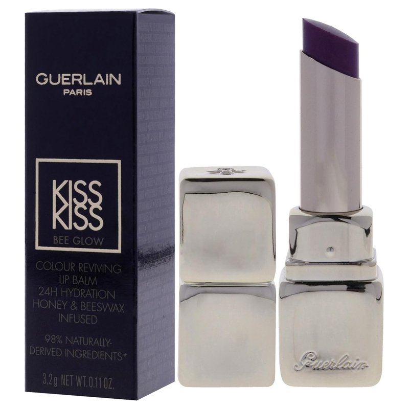 Kiss Kiss Bee Glow Lip Balm - Lavender Glow Hydrating Formula | 0.11 oz for Women