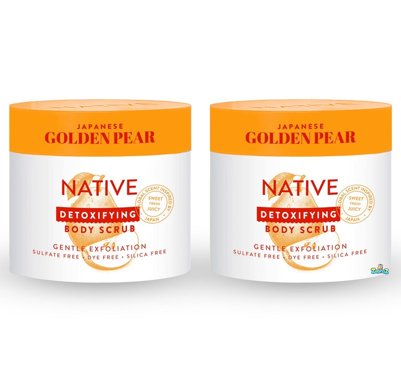 Native Passport Limited Edition Global Flavors Scrub - Japanese Golden Pear - 12oz - Pack Of 02