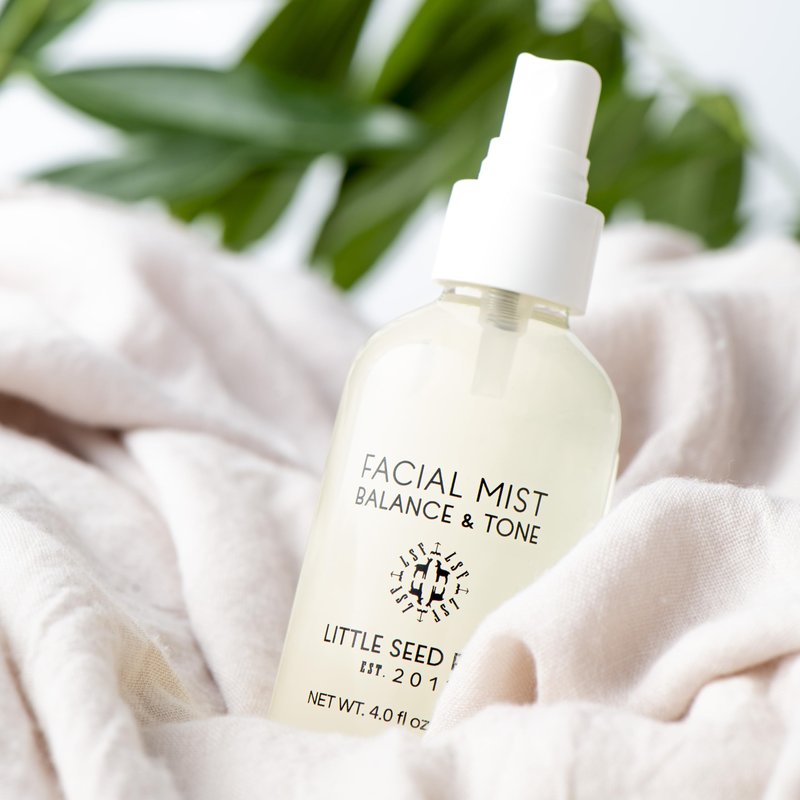 Little Seed Farm Balancing Facial Mist & Toner – Witch Hazel Toner & Pore Minimizer, Net Wt. 4 fl oz | 118ml