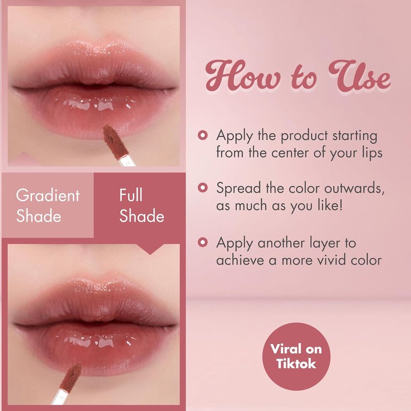 Rom&nd Juicy Lasting Tint #17 Plum Coke - K-Beauty Deep Berry Lip Stain | Hydrating, Non-Sticky Gloss Finish