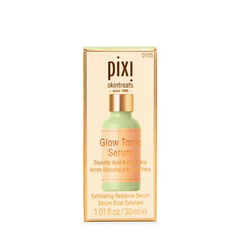 Pixi Beauty Glow Tonic Serum | Lightweight Facial Serum | Exfoliating Glycolic Acid Purifies Skin And Enhances Your Natural Glow | 30 ml / 1.01 fl oz