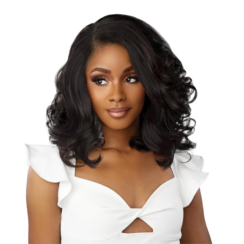 Sensationnel Dashly Lace Front Wig - Unit 40 Hand-Tied Synthetic Lace Part | Ear-to-Ear, Color CH30