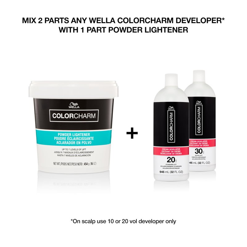 COLORCHARM Cream Hair Color Developer | 40 Volume | For Optimal Gray Blending and Rich Multi-Dimensional End Results | 4 Fl Oz