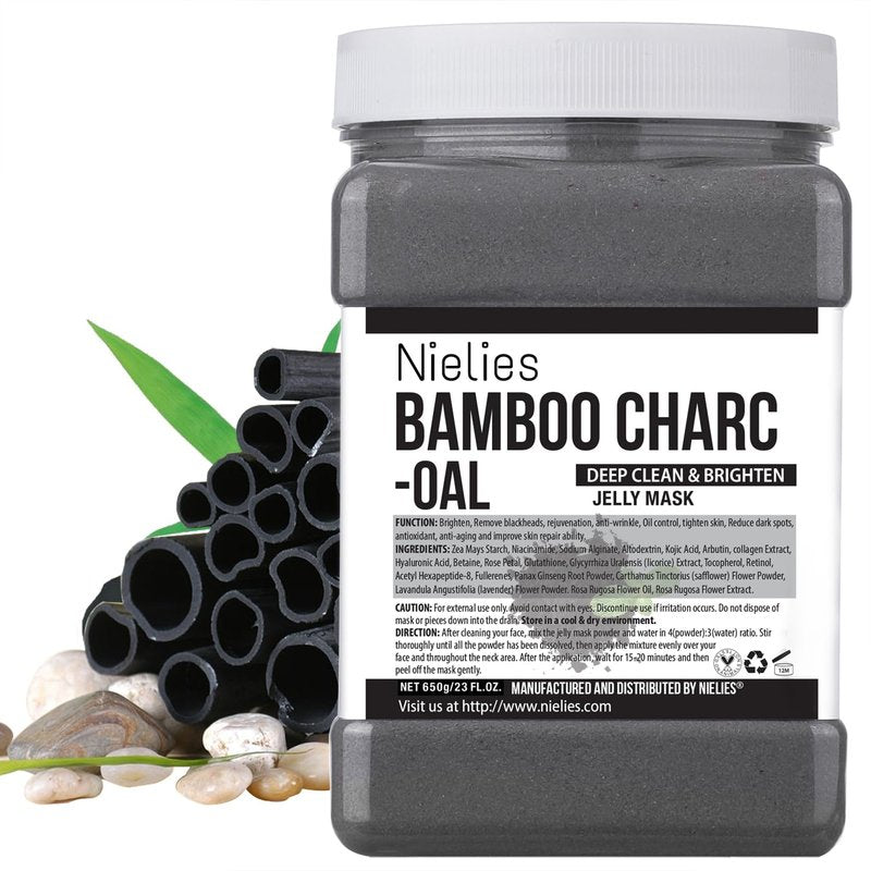 Jelly Face Mask - Charcoal Hydrating Hydrogel Mask for Facials | Professional Vajacial Treatment