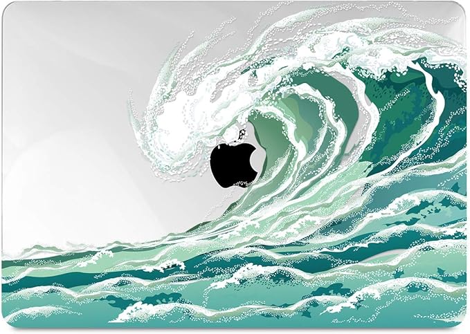 Batianda LumiArt Case for MacBook Air 13" M1 Chip, Wave