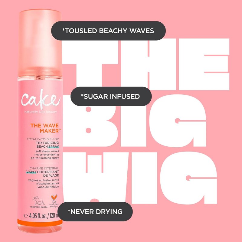 The Wave Maker Texturizing Beach Spray - 4 Ounce for Effortless Waves & Texture