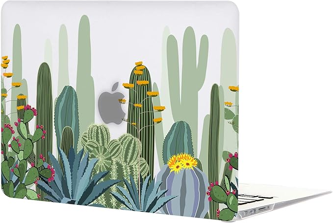 iDonzon Case for MacBook Pro 13 inch M2 M1 A2338 A2289 A2251 A2159 A1989 A1706 A1708 2023-2016 Release, Matte Clear Hard Cover&Keyboard Cover&Screen Protector for Mac Pro 13.3 with Touch ID, Cactus