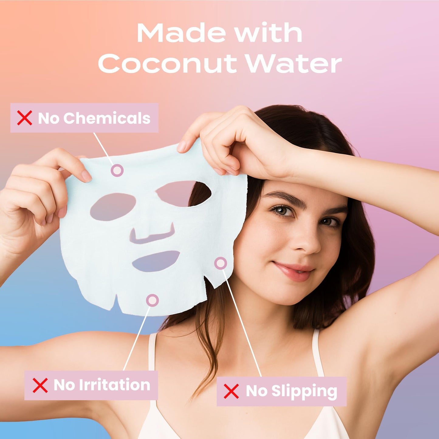 Body Restore Natural Collagen Face Mask – Fathers Day Gift for Dad, Hydrating Skin Care, Birthday Gifts for Women and Men, Self Care Spa Gifts – Variety 12 Pack