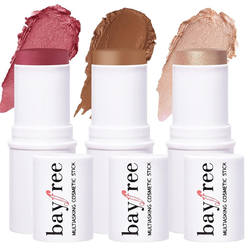KIMUSE Multi Stick Trio | Hydrating Face Makeup Set for All Skin Types