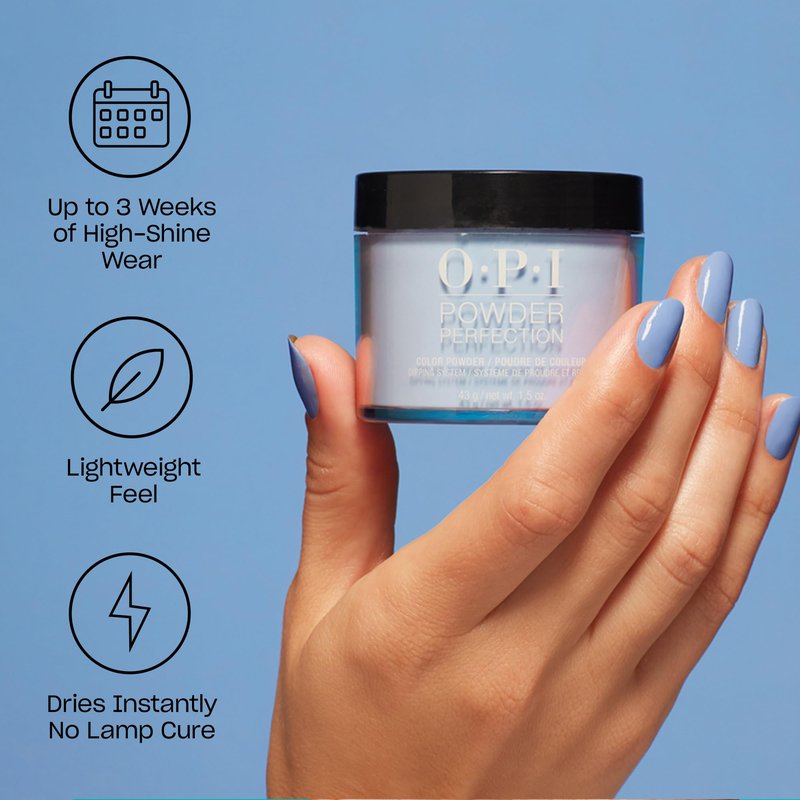 OPI Powder Perfection Step 3 Top Coat | Nail Dipping Powder Top Coat | ProtectsNails & Clear High Gloss Finish