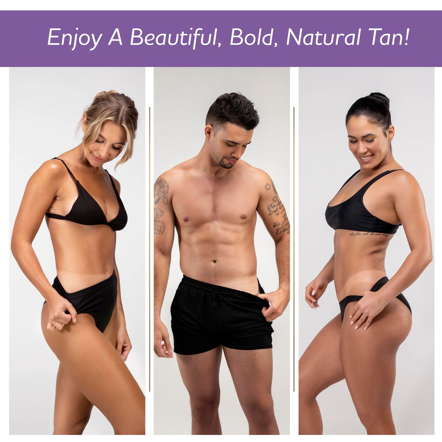 Norvell Venetian Self Tanning Set – 8 Fl Oz Mousse with Bronzer and Reusable Applicator Mitt for Natural-Looking, Streak-Free Tan