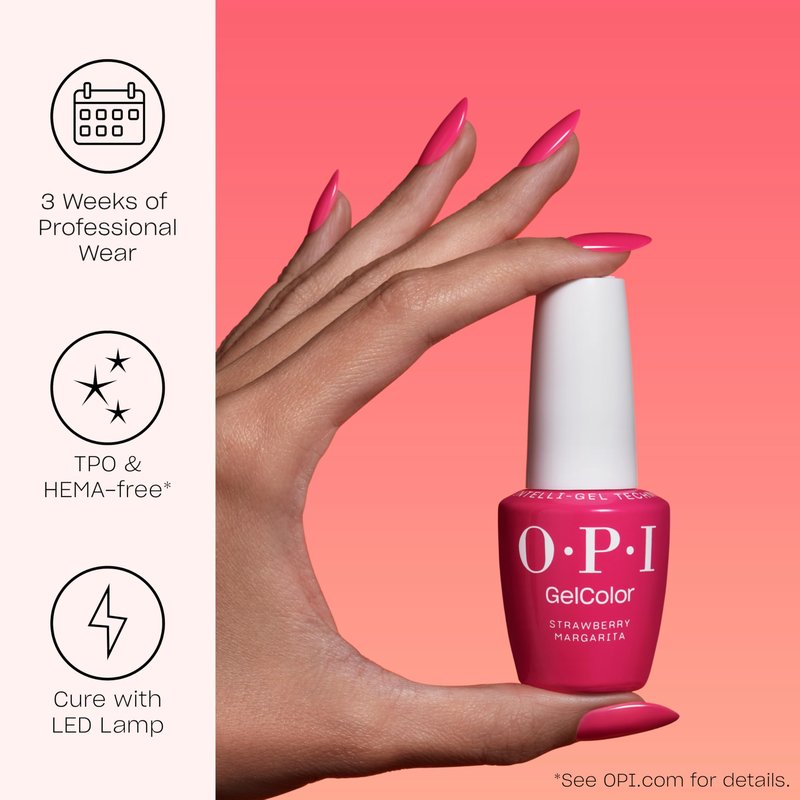 OPI GelColor Sunny Bunny | Semi-Sheer Soft Warm Yellow Crème LED Cure Gel Nail Polish | Salon-Quality Shine, Long-Lasting Wear | 0.5 Fl Oz | The New OPIcons Collection | Spring 2026
