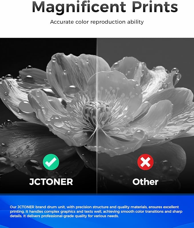 JCTONER TN880 Black Toner Cartridge 2-Pack High Yield Compatible for Printer Ink