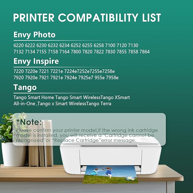 fannster 64XL Black Ink Cartridge Replacement for HP 64 XL 64 Ink High Yield (2-Pack) Compatible with Envy Photo 7858 7855 7155 6255 6232 Envy Inspire 7955e Tango X Printer