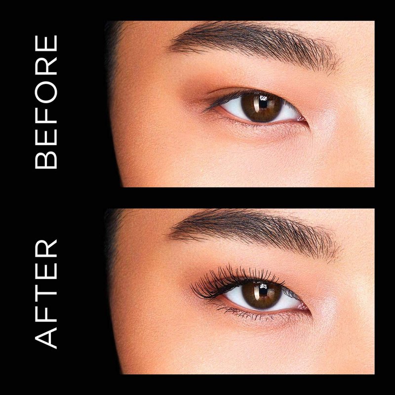 Hourglass Caution Extreme Lash Mascara. Volumizing and Lengthening Mascara for Dramatic Lashes. Cruelty-Free and Vegan
