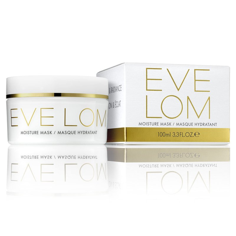 EVE LOM Overnight Moisture Mask - Ultra-Hydrating Facial Mask for Deeply Nourishing Skin - Plumping & Smoothing Formula for Radiant Complexion - Long-Lasting Hydration for 72 Hours - 100ml