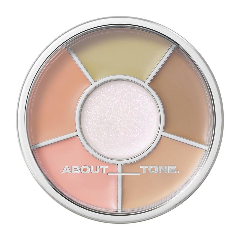 ABOUT TONE Designing Multi Palette All-In-One Palette Concealer Corrector Highlighter Contour Shading Shaping Buildable Blendable Longlasting High Adherence Full Coverage Dark Circles Blemish Redness