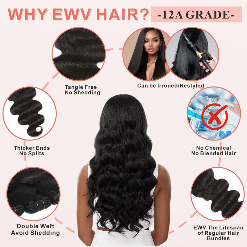 Real HD Lace Closure - Body Wave Human Hair, Invisible Swiss Lace, 14 Inch Natural Hairline