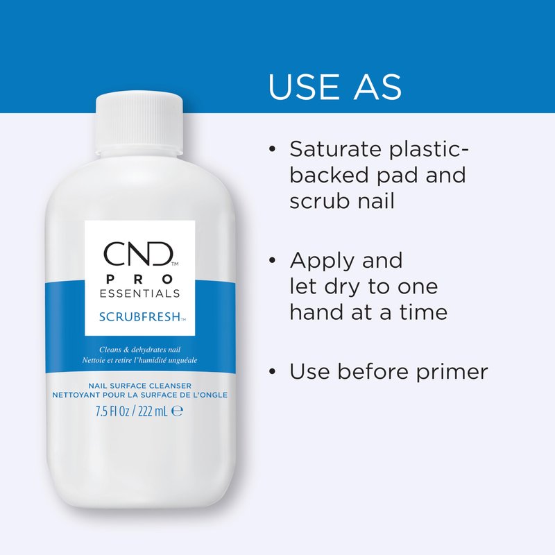 CND SCRUBFRESH Nail Surface Cleaner (Packaging May Vary), 32 fl oz