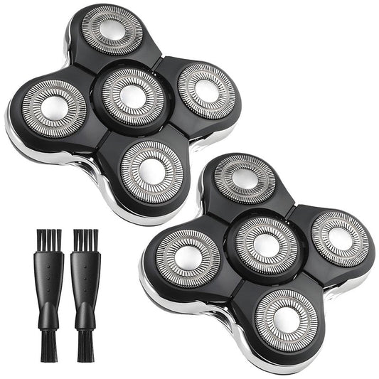 Balder Boss Replacement Head Compatible with Remington Balder Boss XR7120 XR7100 and RX7 Ultimate Series XR1600, 2 Pack Remington Shaver Replacement Heads, 2 Cleaning Brush