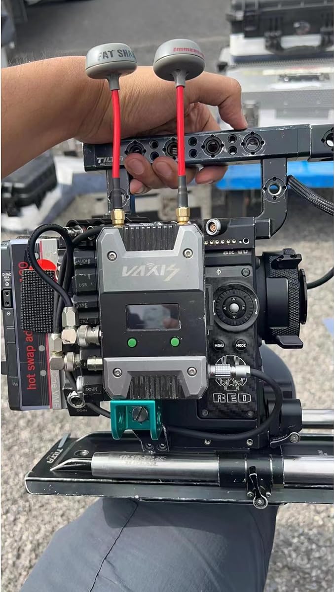 HangTon Block 3/8" Thread Bracket Lock Mounting Adapter for ARRI Sony RED Camera Lens Motor Teradek Wireless Blue