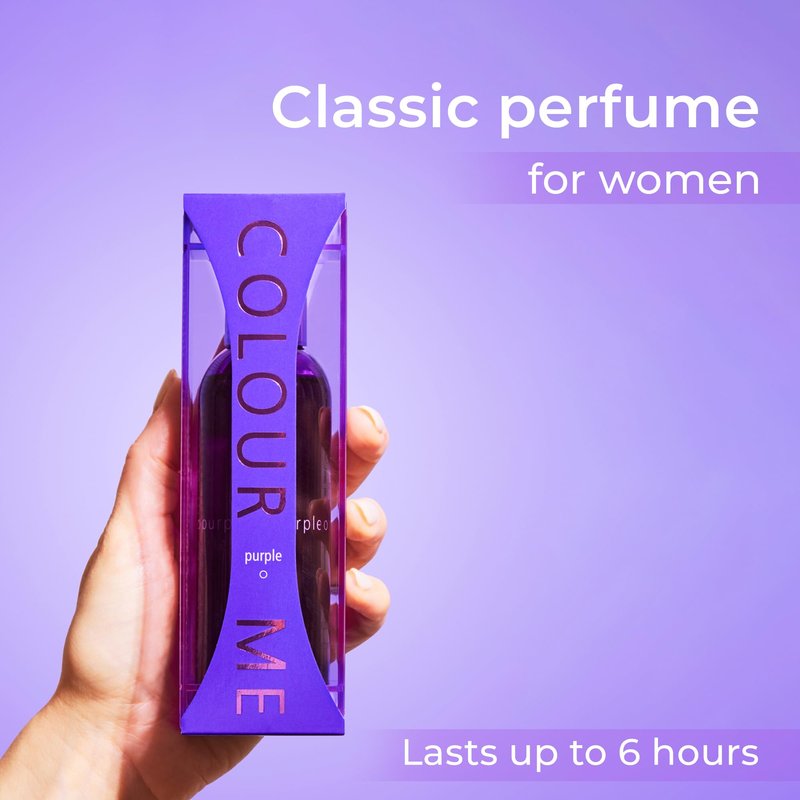 Colour Me Purple by Milton-Lloyd for Women - 3.4 oz EDP Spray