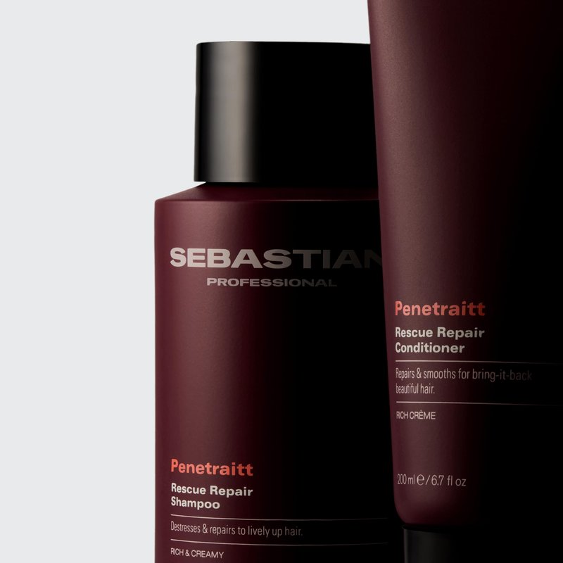 Sebastian Professional Penetraitt Rescue Repair Conditioner | Strengthening & Repair with Deep Moisturizing | For Damaged & Colored Hair | 33.8 fl oz | Packaging May Vary