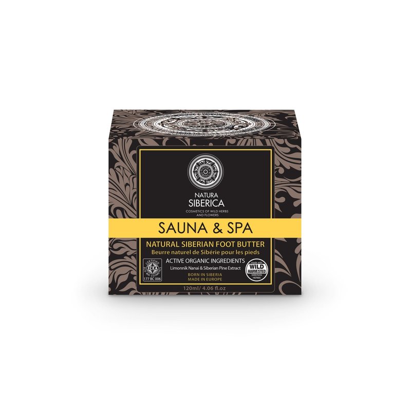 Natura Siberica Natural & Organic - Natural Rich Siberian Foot Butter With Cedar Oil And Schisandra 120Ml (Natura Siberica)