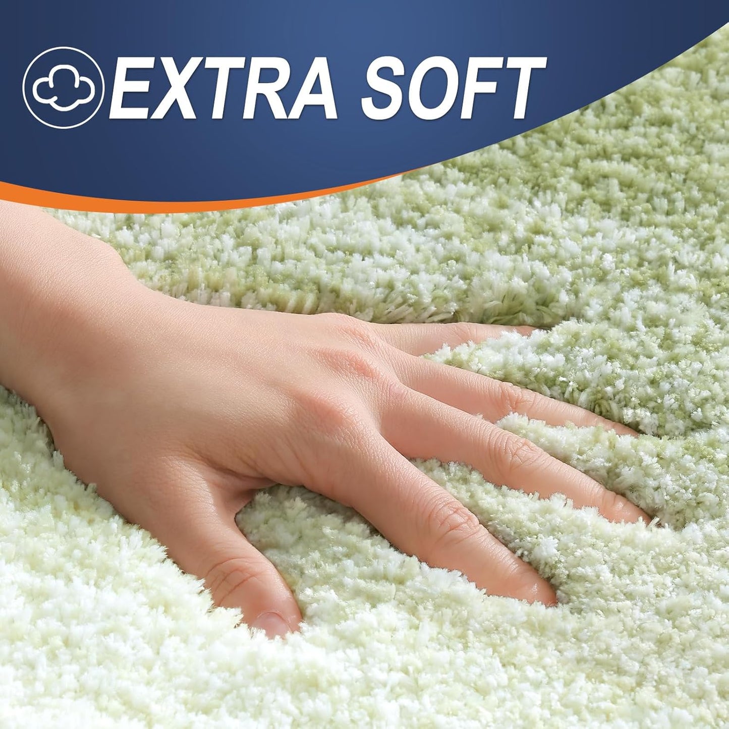 OLANLY Bathroom Rugs - Extra Soft Microfiber Mat, Quick Dry & Machine Washable | 36x24 Mustard Yellow
