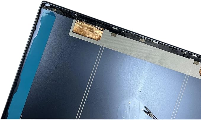 Wzqrps New Replacement Laptop LCD Cover Back Rear Top Lid/LCD Back Cover with Hinges for HP 15CS 15-CS 15-CW 15T-CS 15Z-CW Series L51799-001 Fog Blue (A+H for HP 15-CS 15-CW)