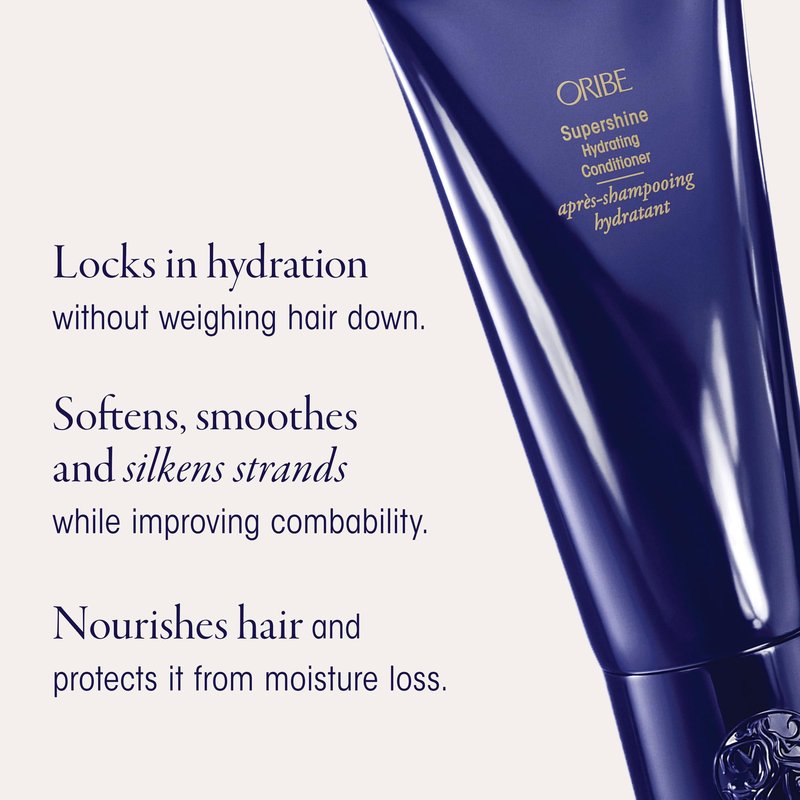 Oribe Supershine Hydrating Conditioner - Smooths Hair & Adds Shine - 1.7oz