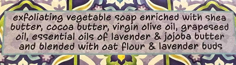Greenwich Bay Trading Co., Lavender and Jojoba Shea Butter Soap, Set of 3 Bars, 6.4 Ounces Each