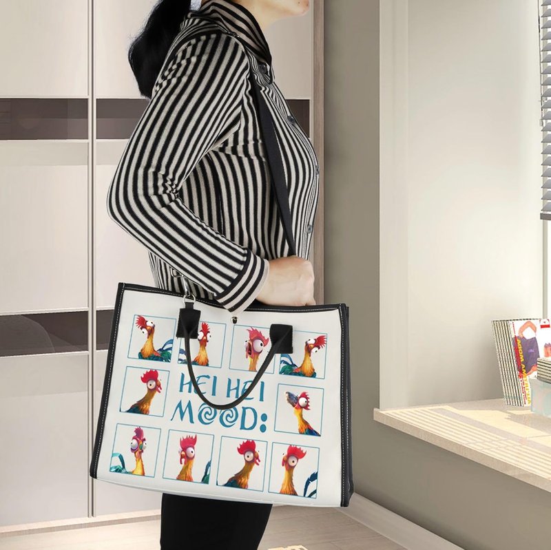 Hei Hei Tote Bag - Stylish Chicken Hei Hei Shoulder Bag for Fans | Perfect Gift for Hei Hei Lovers