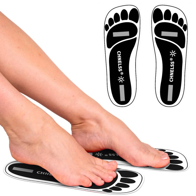 CHNELSS Black 60Pairs(120Feet)Disposable Spray Tanning Feet Pads for Hygienic Foot Protectors, Comfortable & Non-Slip, One Size, Medium Deep Skin Tone