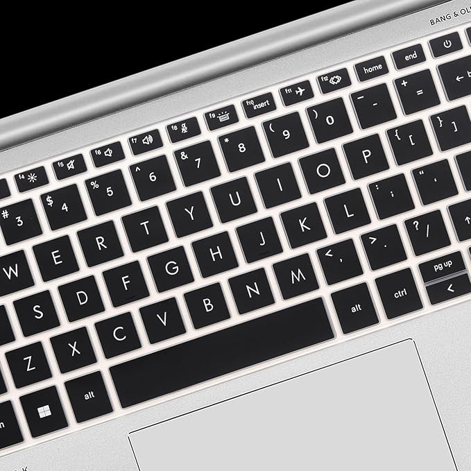 Keyboard Cover for HP EliteBook 830 835 840 845 1040 G9 G10 2025 2024 2023 2022 13.3 14 inch Laptop Accessories Keyboard Protective Skin (Not fit The 830/840/845/1040 G11 G8 G7 G6 G5 G4 G3)-Black