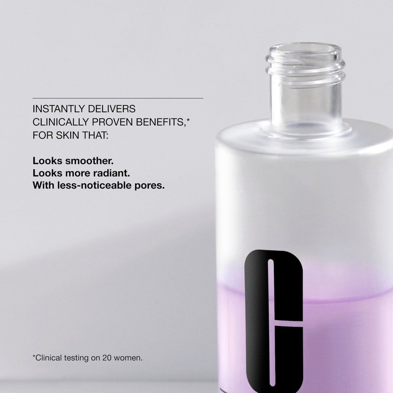 Clinique Clarifying Lotion 2 | Gentle Exfoliator For Dry Combination Skin Types | Face Toner With Witch Hazel | Step 2 in 3-Step Skin Care Routine, 6.7 Fl Oz