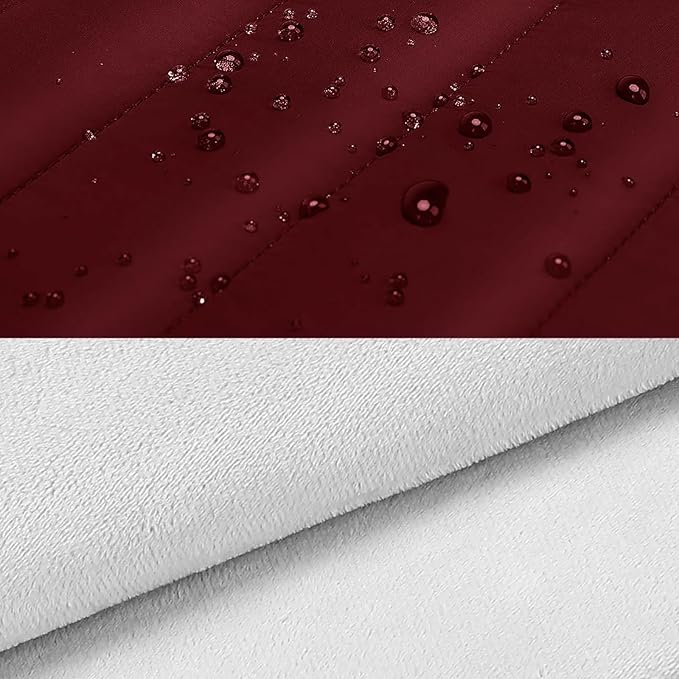 MOSISO Laptop Case 13.3 inch,13-13.3 inch Puffy Laptop Sleeve Compatible with MacBook Neo/Air 13.6 M5 M4 M3 M2 M1/Pro 13/14,HP Dell ASUS Lenovo,Polyester Horizontal Bag with Small Case, Red
