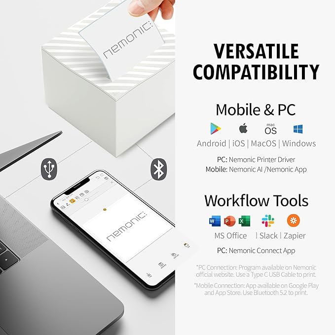 MANGOSLAB Thermal Sticker Printer
