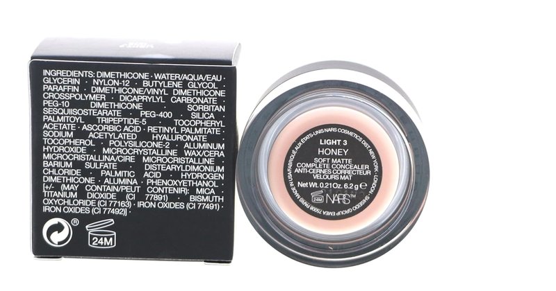 Nars Soft Matte Complete Concealer - Honey Light 3 | 6.2g/0.21oz, Flawless Coverage