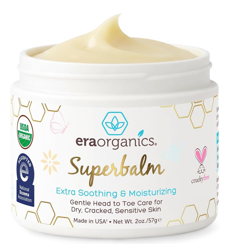 Era Organics Healing Ointment for Babies - Organic Moisturizer for Eczema, Cradle Cap & Rashes | 2oz