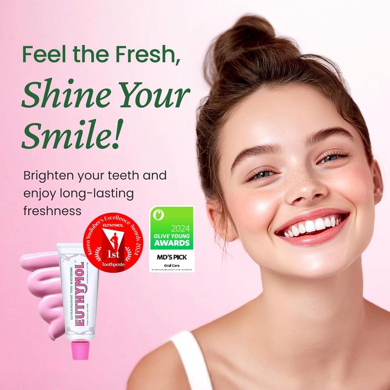 EUTHYMOL Whitening Travel Set (1.4 oz Toothpaste + 1 Toothbrush) – TSA-Friendly, Stain Removal in 2 Weeks, Long-Lasting Freshness for Sensitive Teeth & Gums, Bad Breath & Cavity Protection