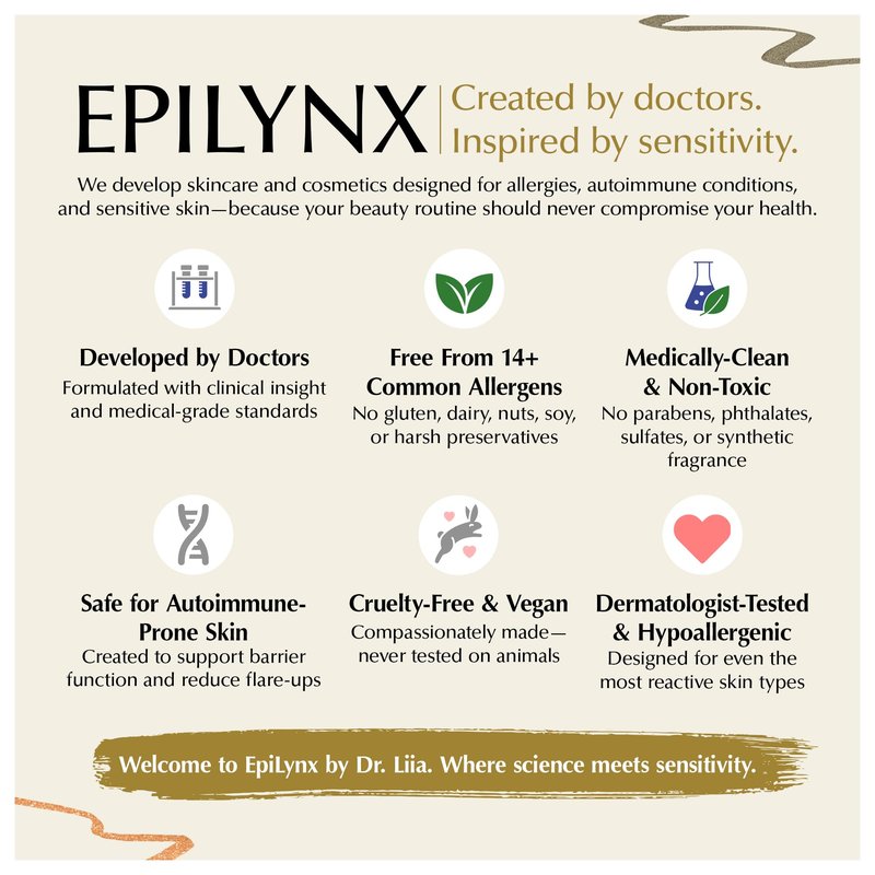 EPILYNX Liquid Eyeliner - Hypoallergenic Eyeliner with Fine Brush Tip, Long-Lasting Waterproof Eye Liner - Cruelty-Free, Vegan, Gluten-Free, Smooth Liquid Eye Liner - 6 Shades Gift Set