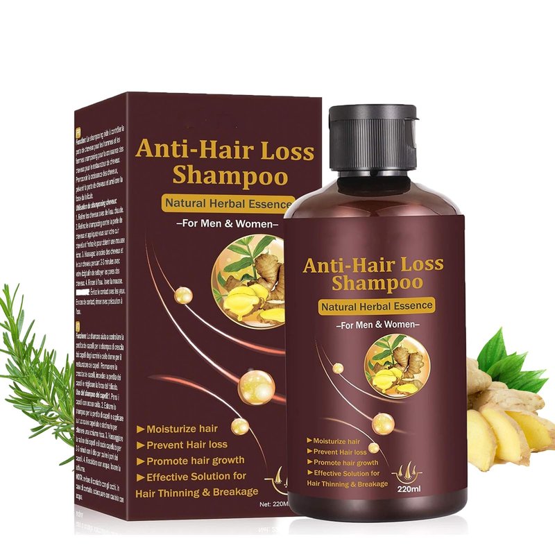 CIDBEST Hair Growth Shampoo - Anti-Thinning, Thickening Shampoo for Hair Loss & Grow Hair Fast for Men & Women, 220ML