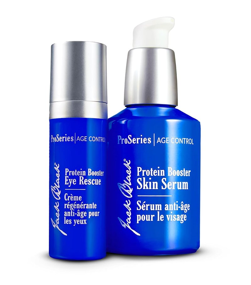 Jack Black Protein Booster Skin Serum - Anti-Aging Peptide & Antioxidant Face Serum for Men | 1.7 oz