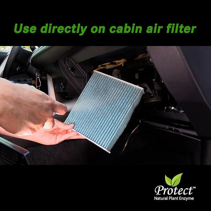 Protectâ¢ Automotive AC Vent Treatment - Revitalize Your Car's Interior The Green Automotive Mold-Odor Treatment Solution. Say Goodbye to Unpleasant Odors and Hello to a Fresh and Protected Cabin