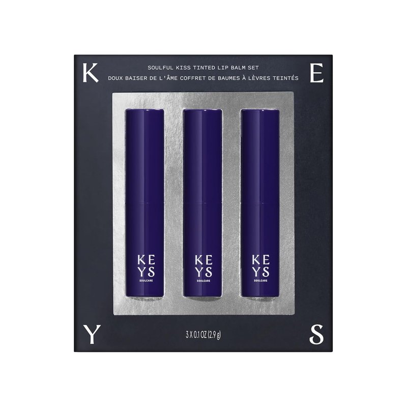 Keys Soulcare Comforting Tinted Lip Balm - Moisturizing Shea Butter Formula for Soft, Smooth Lips | Buildable Sheer Color, Vanilla Scent