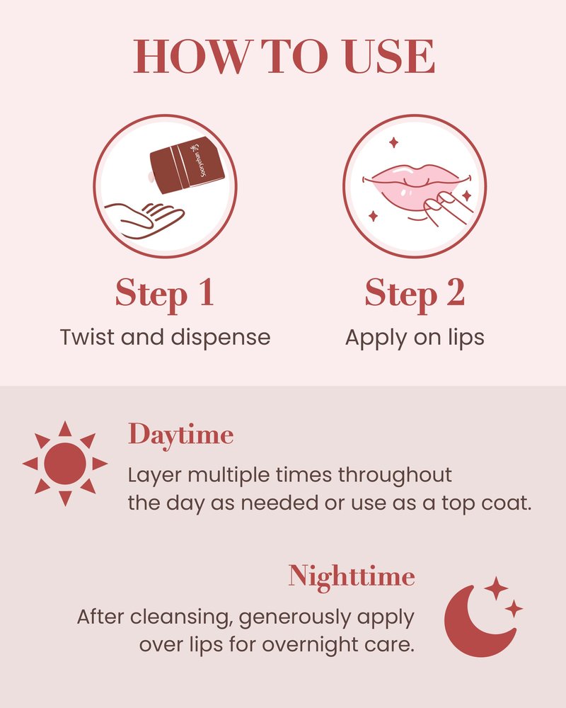 Sooryehan Volume Up Lipcerin (0.5fl oz) - Age-Defying, Plumping, Hydrating, Nourishing Lip Balm Care for Dry, Chapped Lips. Korean Skin Care. Peptides, Collagen, Shea Butter