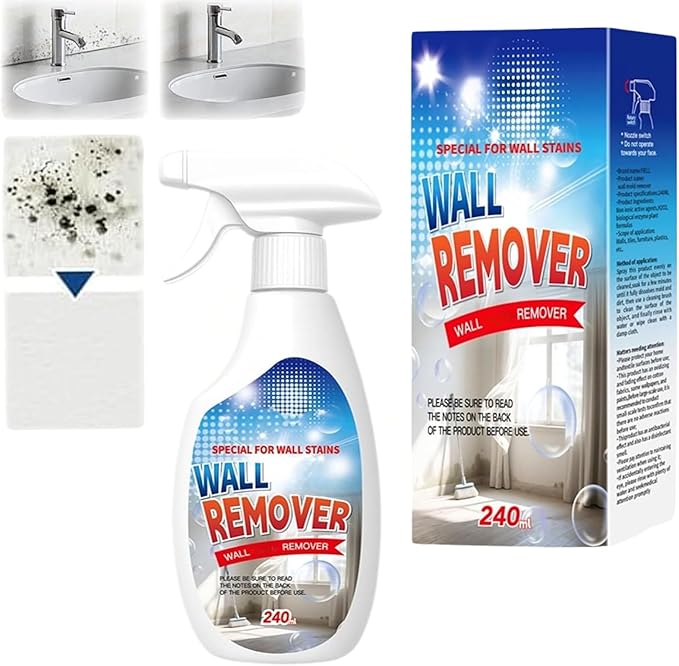 Heavy-Duty Kitchen Degreaser Foam Cleaner,Highly Effective Removal Spray,Dirt, Dust And Stain Remover,Wall Multi functiona Foam Cleaner Spray (1, 240ML)