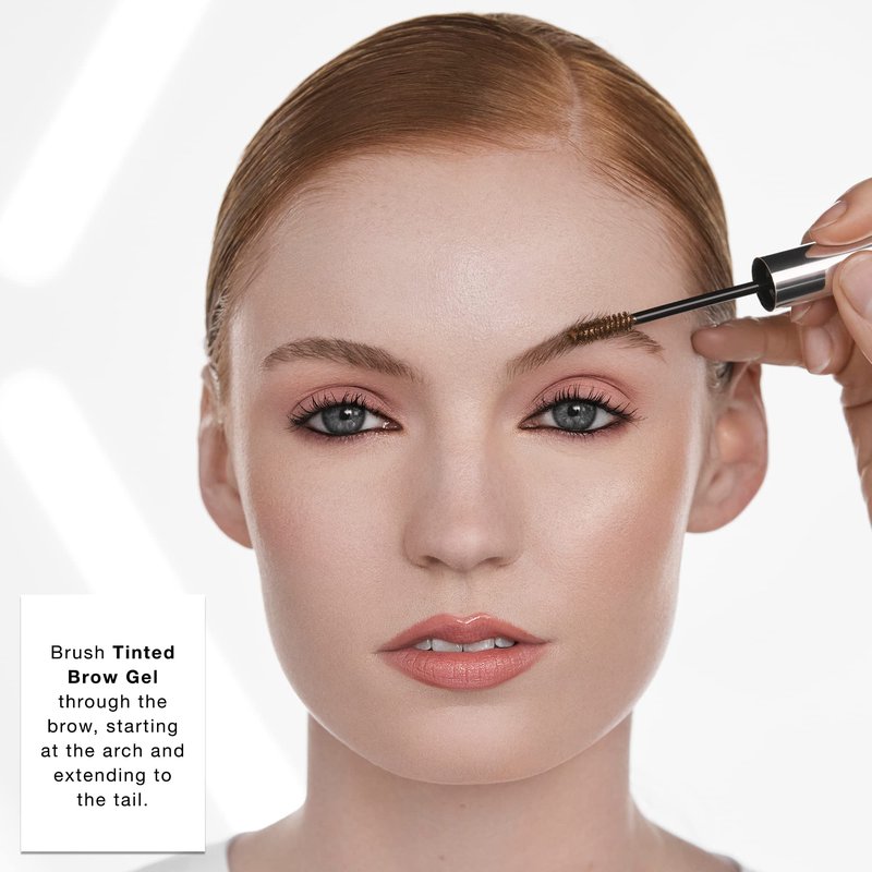 Anastasia Beverly Hills Tinted Brow Gel - Long-Wearing Waterproof Tinted Brow Setter, High-Pigment Formula for Shaping and Defining Arches - Chocolate