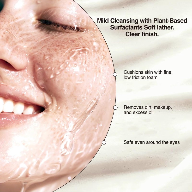 CHOSUNGAH BEAUTY PH Balancing PHA Cleansing Foam - Korean Face Wash for Sensitive Skin, Gentle Hydrating Facial Cleanser, Exfoliating Skin care, 4.4 Fl Oz (130ml)